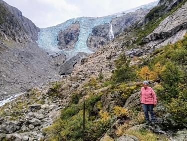 Monstrueux glaciers norvégiens.