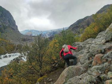 Monstrueux glaciers norvégiens.