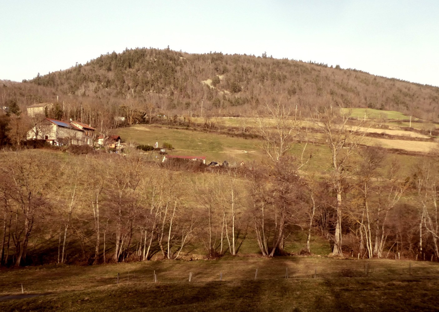 Mont Gerbizon depuis le vallon sous Granoux