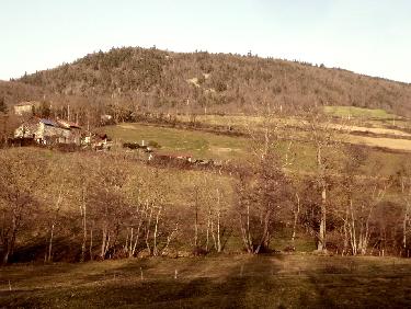 Mont Gerbizon depuis le vallon sous Granoux