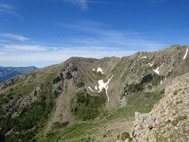 Mont Guillaume vu de la crÃªte de l&apos;Arpion