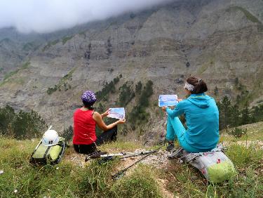 Montagne de Paille  par le Pied de Vallon Pierra
