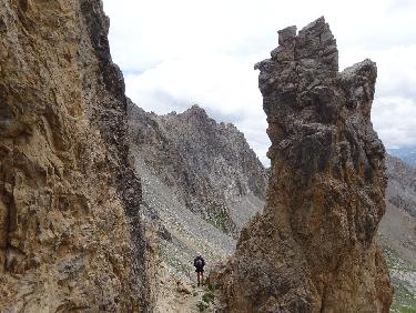 Monte Scaletta, en versant sud