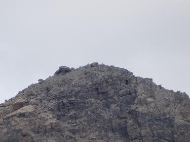 Monte Scaletta : le tunnel militaire et le bunker sommital