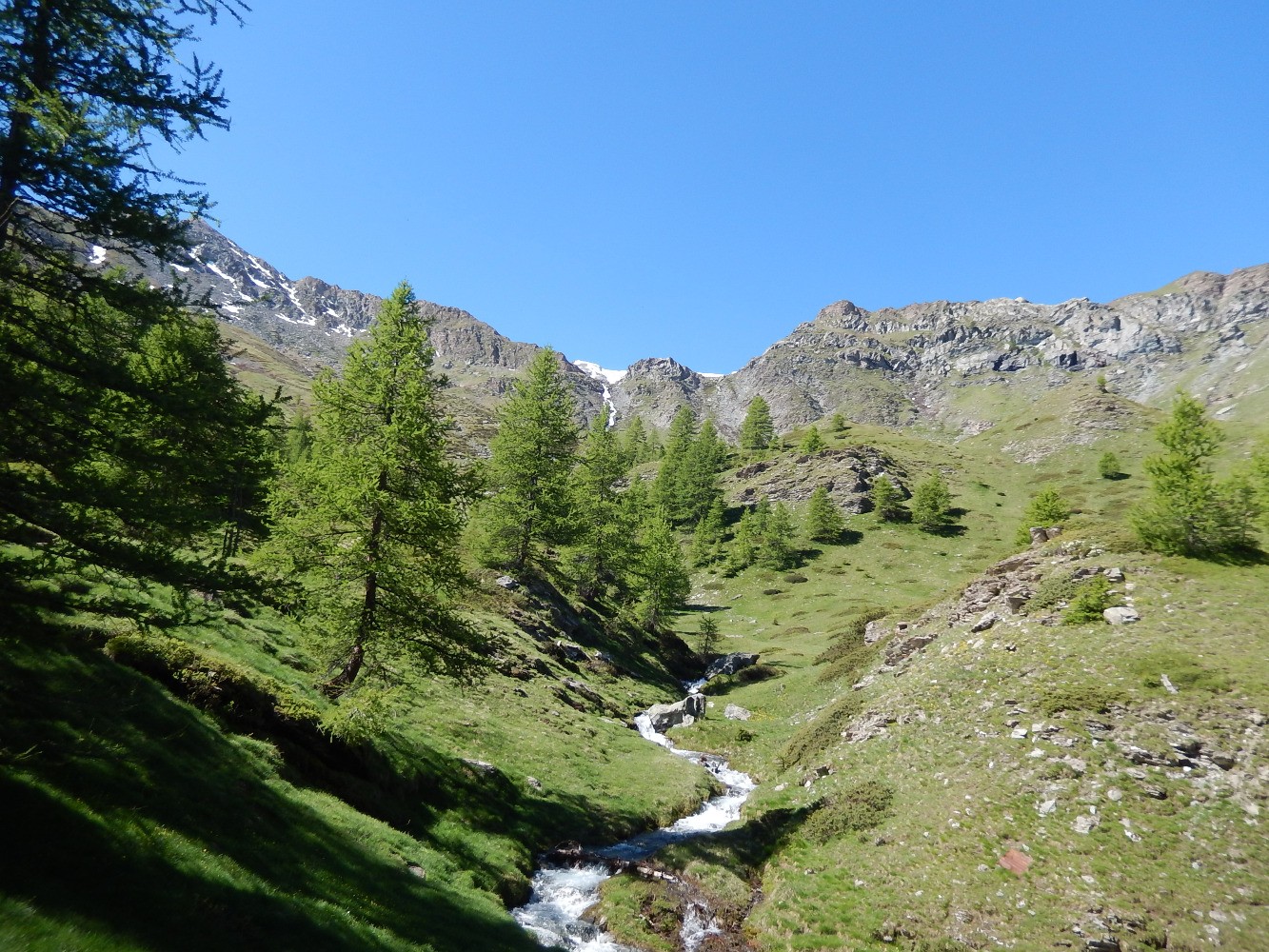 MontÃ©e au lac des Cordes