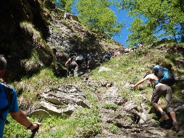 MontÃ©e au lac des Cordes