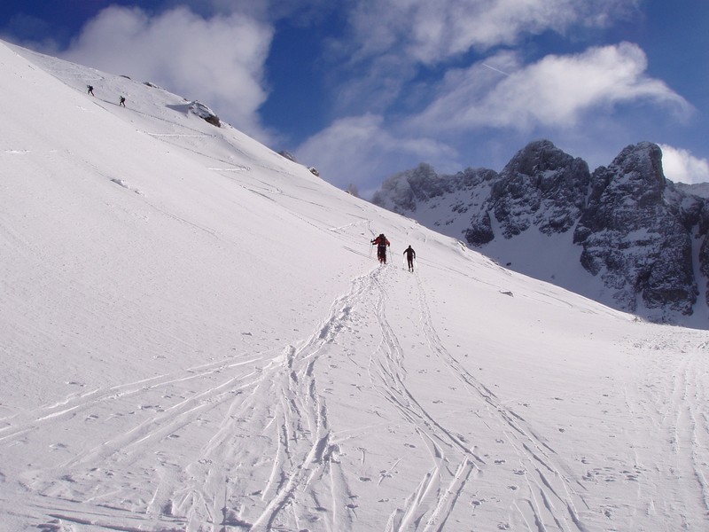 montée au Grand Eulier