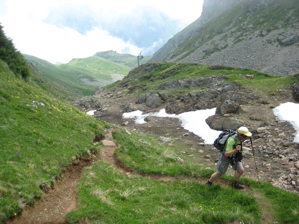 montée au Grant Mont