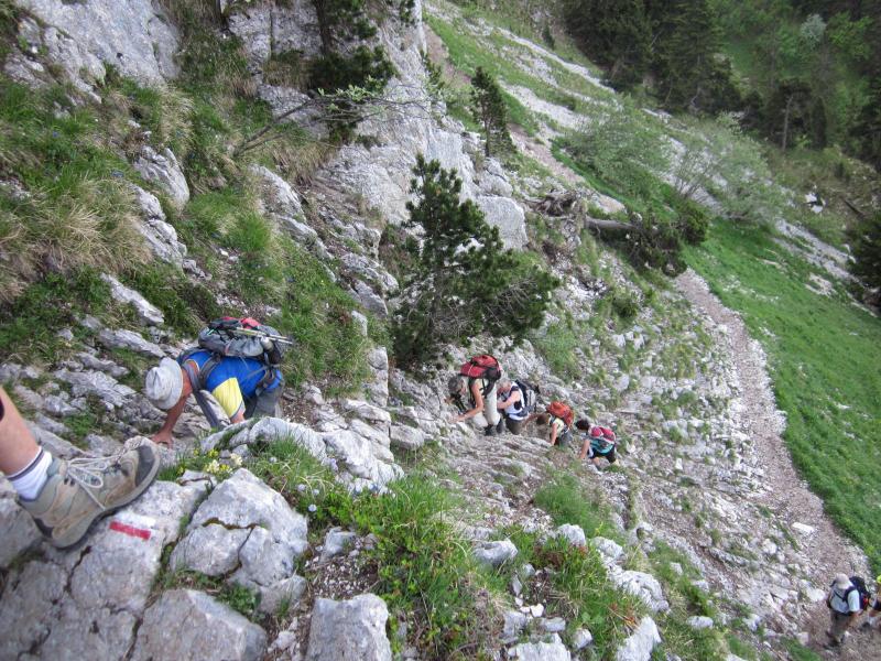 montée au câble