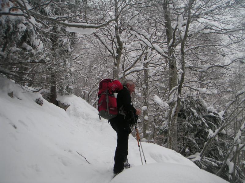 montée au col