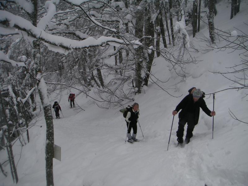 montée au col