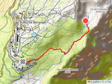 Montée au lac achard