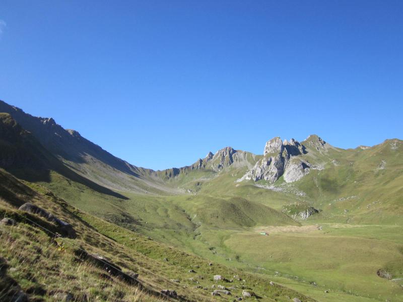 montée face au col du Coin