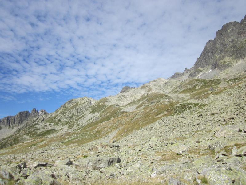 montée tout terrain vers la brèche