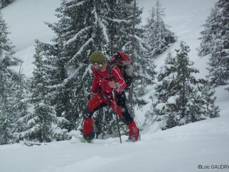 Neige ds la montée au Som