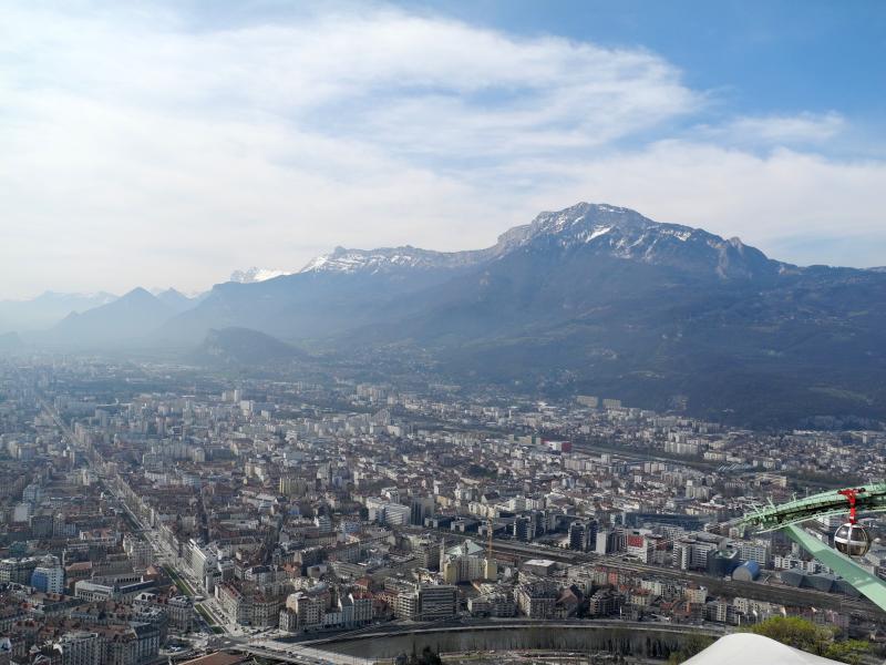 Nord Vercors depuis la Bastille