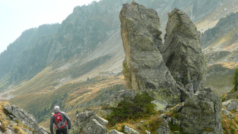 Nous arrivons à la breches des ciseaux