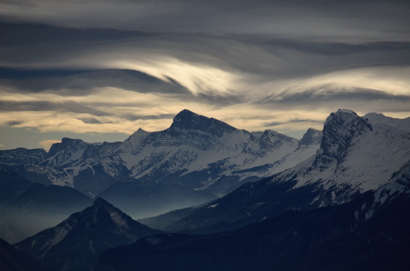 Nuages sur le Veymont