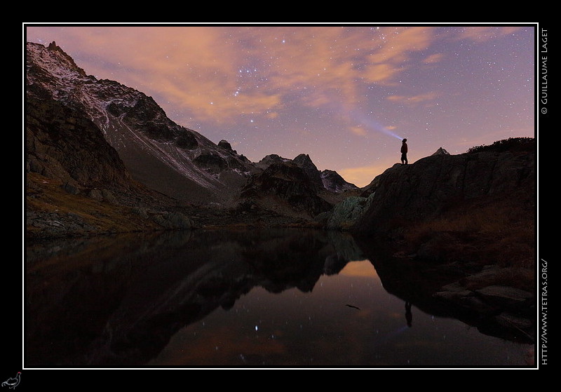 Nuit sur le lac Noir des Férices