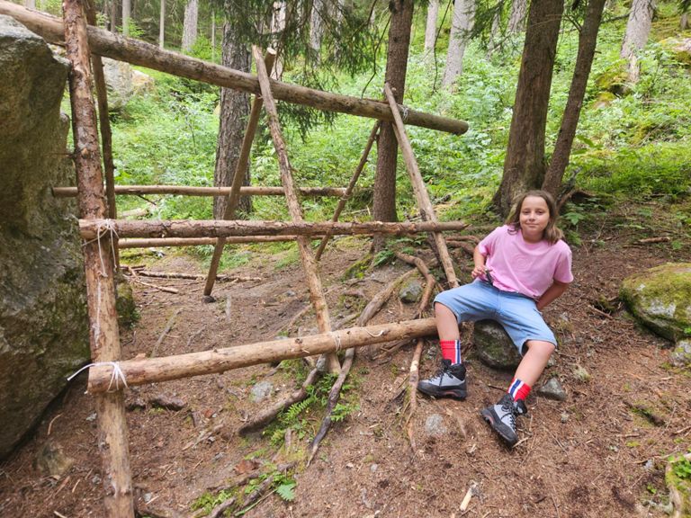 A/R au chantier de la nouvelle cabane