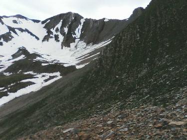 neige , glace et rochers...