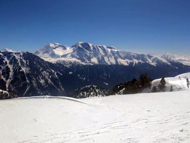 Croix de Chamrousse depuis Le Recoin ou Roche Béranger.
