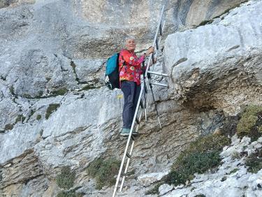 Nouvelle échelle sur le parcours 