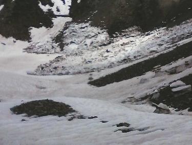 on se rapproche des avalanches...