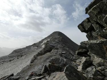 Ouille Noire, vallon de la Reculaz et arête N