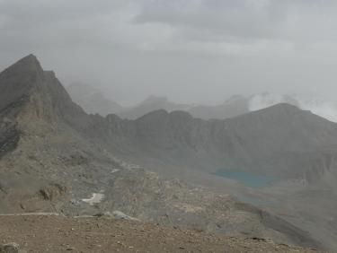 Ouille Noire, vallon de la Reculaz et arête N