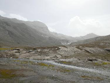 Ouille Noire, vallon de la Reculaz et arête N