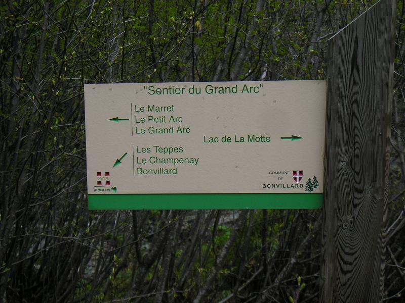 Pancarte 1790m