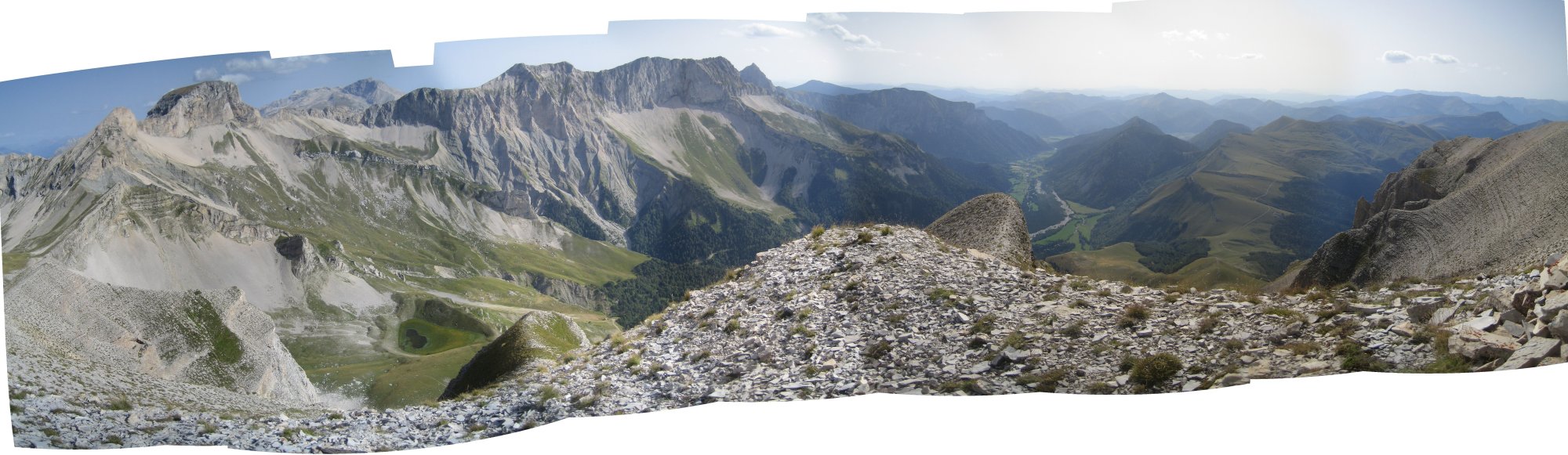 Panorama de la tête du Lauzon
