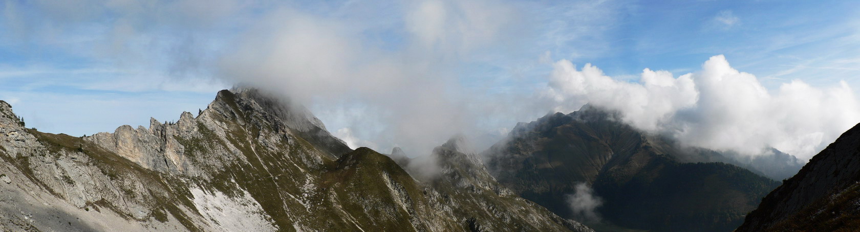Panorama depuis le Mont de la Coche
