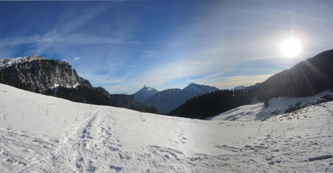 Panorama depuis le col de la Ruchère