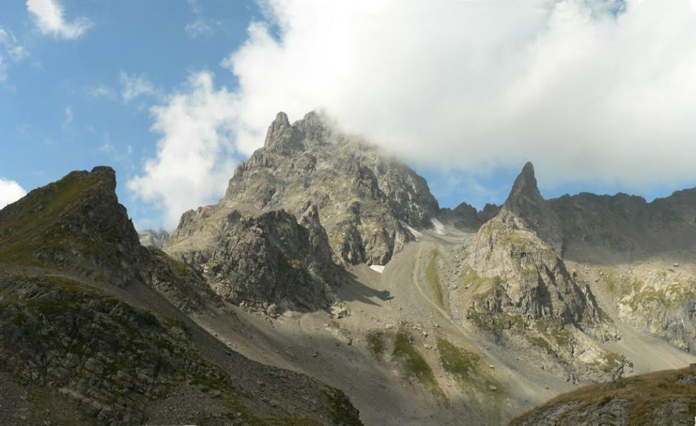 Panorama depuis le sommet de Roche Blanche