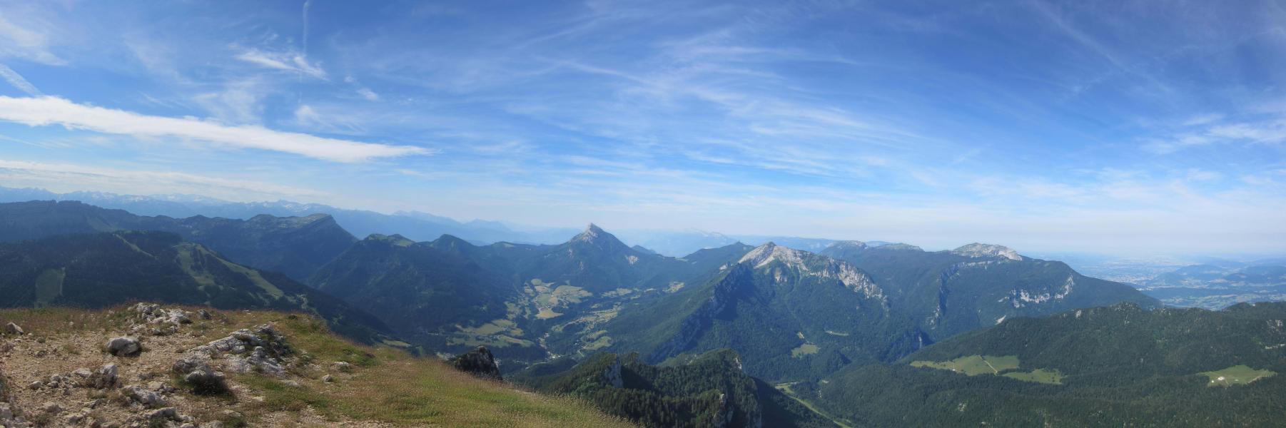 Panorama vers le Sud