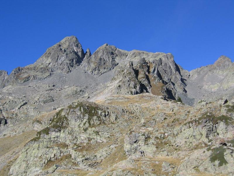 Partie centrale de la crête