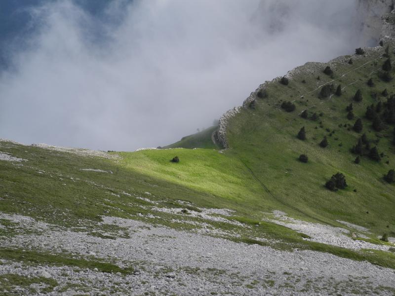 Pas de la Balme en vue