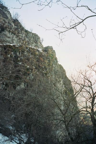 Pas du Boudillon (vu d'en-dessous)