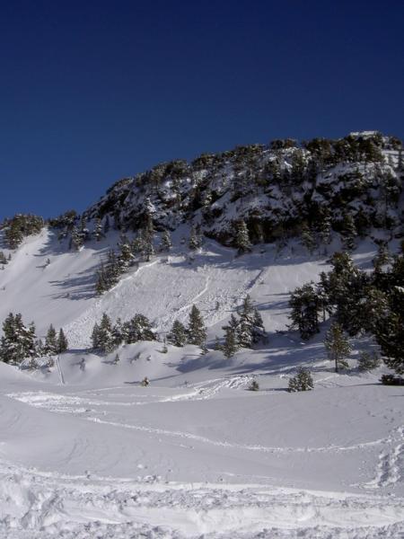 Avalanche en plaque