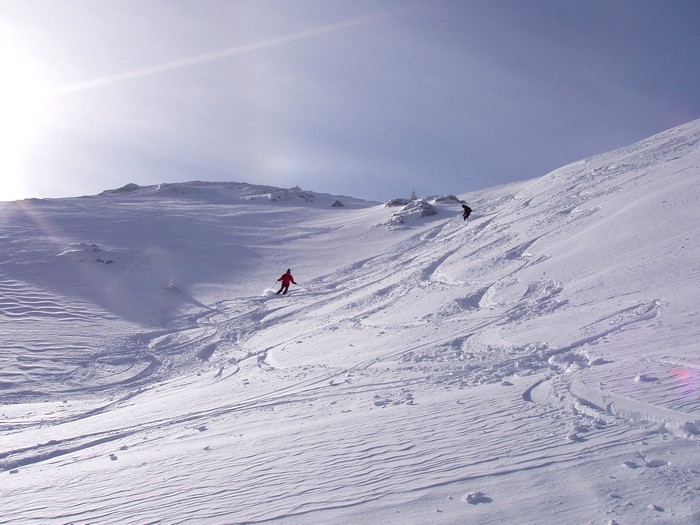 Petit vallon sous le sommet
