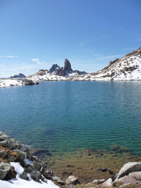 Pierra Menta et lac de Presset