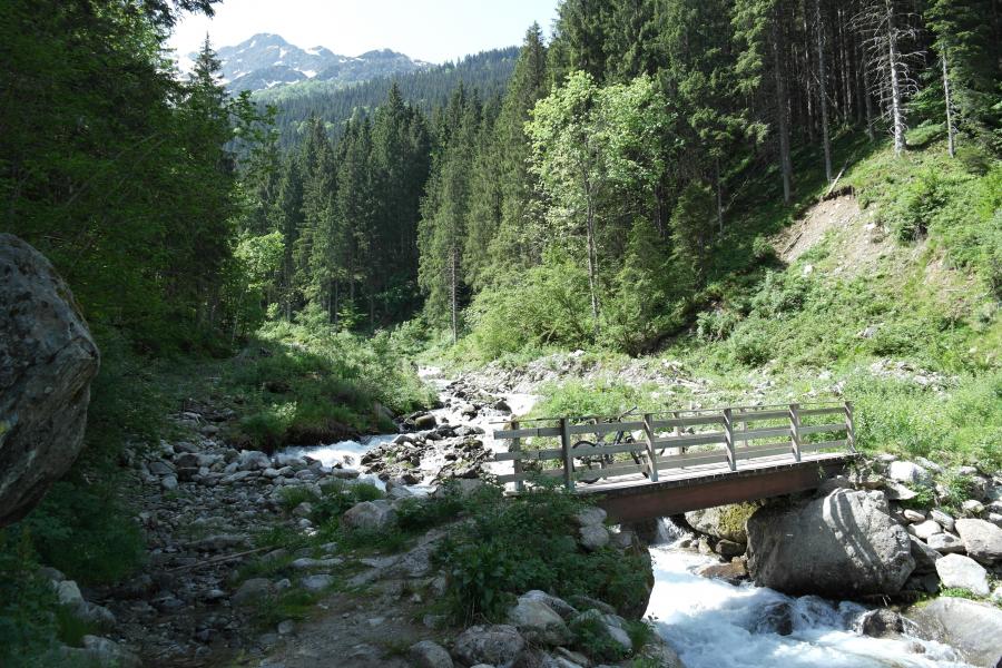 Pont du Bréda avant la terrible monté.