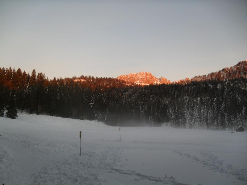 Prairie des Riondettes au coucher du soleil