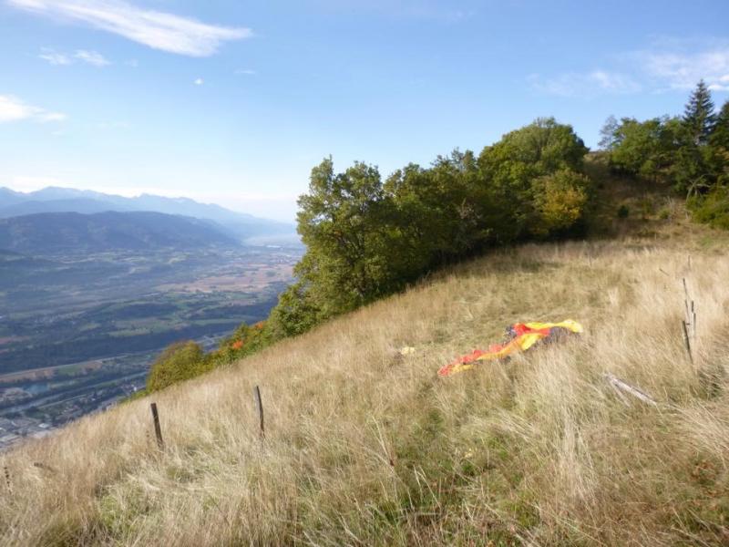 Prêt à partir dans le ciel savoyard