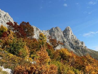 Sur le sentier du balcon Est