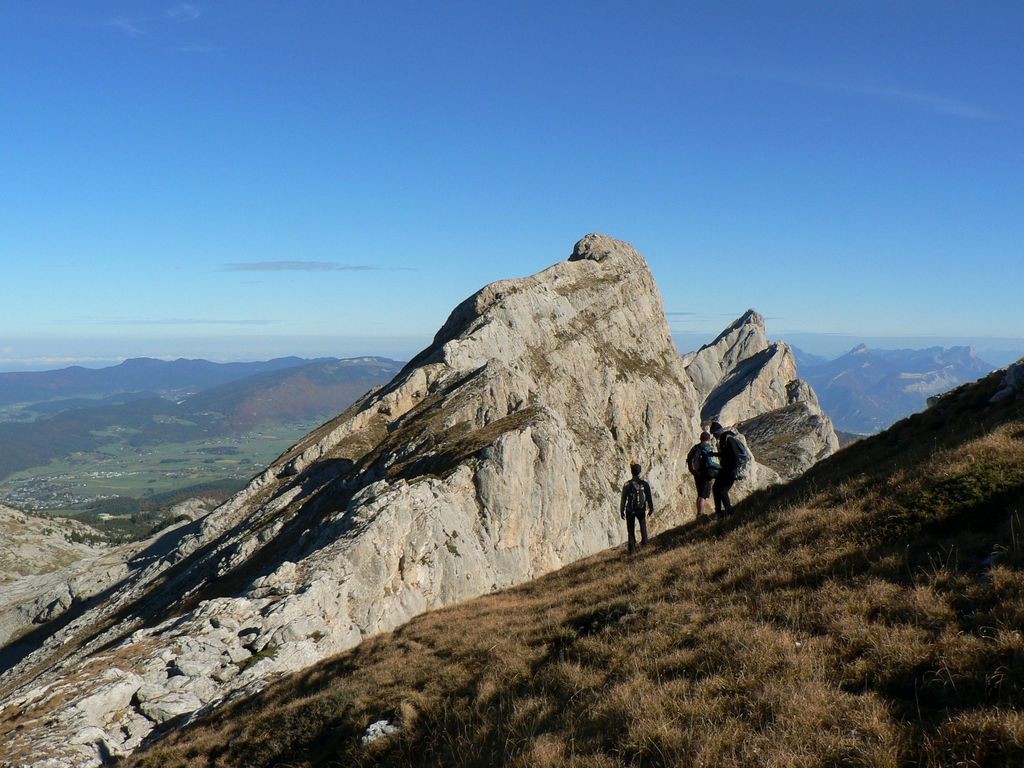 Entre le col des Deux Soeurs et le pas de l'Oeille