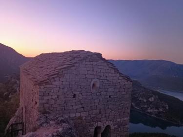 Aube - Ermitage Santa Quiteria y San Bonifacio - 1km/D+83m