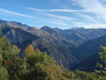 Panorama fantastique sur les Aiguilles d'Arves